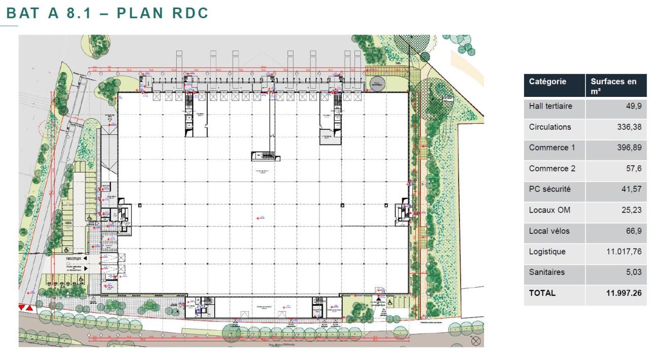 Entrepôt classe a Bordeaux 6720m² Location entrepôt classe a Bordeaux Gironde OLLOG2425445 5